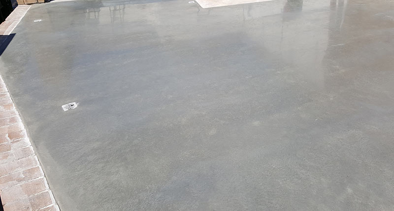 BURNISHED AND SMOOTH FINISH CONCRETE